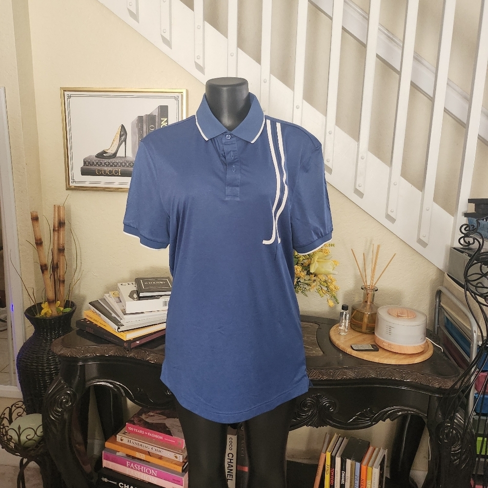 J.Lindeberg short-sleeved golf polo shirt size L